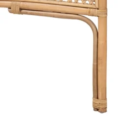 Queen Linette Natural Rattan Headboard Brown - Bali & Pari -Baxton Furniture Store GUEST 7353c17e 536d 4696 a8fc 570c1d5c2b54