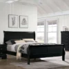 Sliver Sleigh Panel Bed - HOMES: Inside + Out -Baxton Furniture Store GUEST 755e39d2 c01b 410d 81aa fc9e679140db