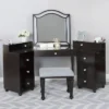 Urman Storage Drawers Vanity Set - HOMES: Inside + Out -Baxton Furniture Store GUEST 767f9e6f 4562 4035 9ae3 365c3a4816c9