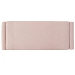 Kaia 47" Contemporary Farmhouse Linen Fabric Waterfall Upholstered Bench-The Pop Maison -Baxton Furniture Store GUEST 76aedddb 5428 4e16 82b6 02ba646c646d