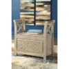 Fossil Ridge Accent Bench Whitewash - Signature Design By Ashley 2 Fossil Ridge Accent Bench Whitewash - Signature Design By Ashley -Baxton Furniture Store GUEST 7871cf36 9450 45b0 a7a2 f19f1ca16481