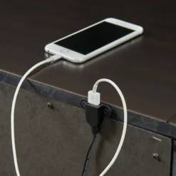 Brooks 3 Drawer Nightstand With USB Ports Black - Picket House Furnishings -Baxton Furniture Store GUEST 796e3f19 54df 40b5 a327 a3d23c2fd509