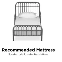 Little Seeds Monarch Hill Ivy Metal Toddler Bed -Baxton Furniture Store GUEST 7a6a1396 bd10 4fc2 89c8 a60de58afbc6