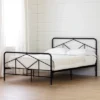 Sazena Geometric Metal Platform Bed - South Shore -Baxton Furniture Store GUEST 7aa7ce44 e591 46ed 9132 65083f18ccd3