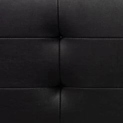 Southern Enterprises Valxan Faux Leather Bench Black/Gold - Aiden Lane -Baxton Furniture Store GUEST 7bd7d649 2ed1 4ec3 8393 4bb03506f6b1