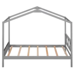Twin Size Wood House Bed Frame With Storage Space-ModernLuxe -Baxton Furniture Store GUEST 7c3a000c 5598 4ea8 b549 66774cf481a9