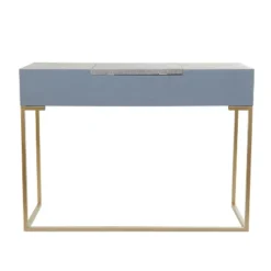 Contemporary Wood Console Table Dressing Table Desk With Mirror And Stool Set - Olivia & May -Baxton Furniture Store GUEST 7d982bb3 3978 4bcf be4d 764f9e149430