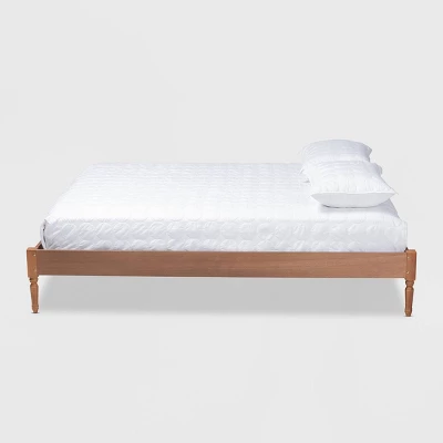 Colette French Bohemian Wood Platform Bed Frame - Baxton Studio 3 Colette French Bohemian Wood Platform Bed Frame - Baxton Studio