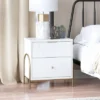 Anastasia Nightstand White - CosmoLiving By Cosmopolitan -Baxton Furniture Store GUEST 811ed8a8 b613 46ee b832 e3b1aa228045