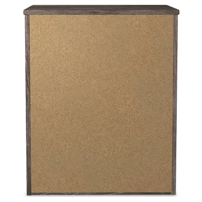 Ralinksi Nightstand Black/Gray/Beige - Signature Design By Ashley 5 Ralinksi Nightstand Black/Gray/Beige - Signature Design By Ashley - Image 3