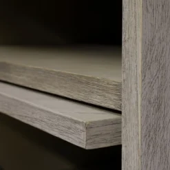 ELuxury Chevron Wood Nightstand With Drawer -Baxton Furniture Store GUEST 83ea2321 acfa 4bda b788 9cf0148ec65e