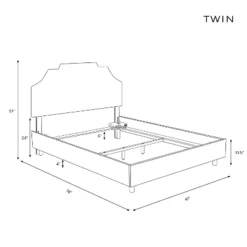 Axel Upholstered Border Bed Linen - Skyline Furniture -Baxton Furniture Store GUEST 8405ae81 be9e 431c a603 267f36c53f06