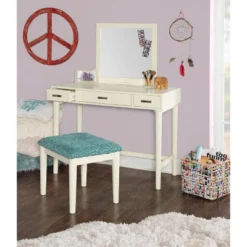 Garbo Vanity Set Cream - Linon 18 Garbo Vanity Set Cream - Linon -Baxton Furniture Store GUEST 84345099 09da 4d00 be61 5051e4bbb8db