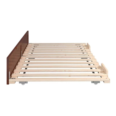 Twin XL Trundle Bed Walnut - AFI 5 Twin XL Trundle Bed Walnut - AFI - Image 3
