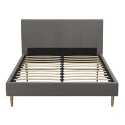Daphne Upholstered Bed With Headboard And Modern Platform Frame - Mr. Kate -Baxton Furniture Store GUEST 877ce09a 12cb 4b3e bdb6 222a10ca8bed