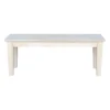 Shaker Style Bench Unfinished - International Concepts 1 Shaker Style Bench Unfinished - International Concepts -Baxton Furniture Store GUEST 88087e15 e889 42fa 8a2c 39df82e46be0