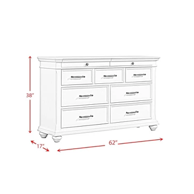 Brooks 9 Drawer Dresser Black - Picket House Furnishings 11 Brooks 9 Drawer Dresser Black - Picket House Furnishings - Image 9