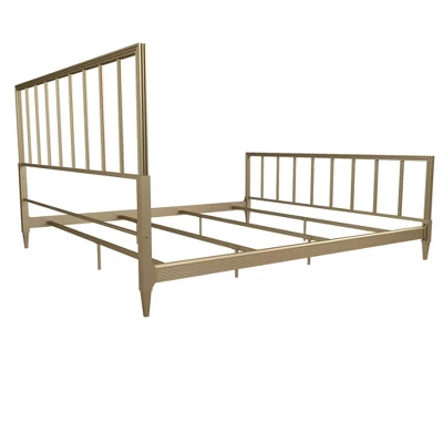 King Blair Brass Metal Bed - CosmoLiving By Cosmopolitan 8 King Blair Brass Metal Bed - CosmoLiving By Cosmopolitan - Image 6