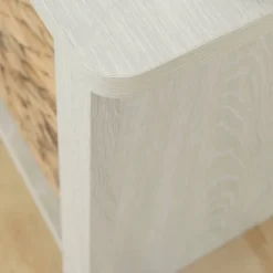 Lilak Storage Bed With Baskets Winter Oak And Rattan - South Shore -Baxton Furniture Store GUEST 8a7c89b9 113e 47a6 a7b4 7a110b1bf835