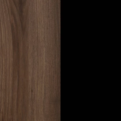 Flam 5 Drawer Chest Natural Walnut/Matte Black - South Shore 8 Flam 5 Drawer Chest Natural Walnut/Matte Black - South Shore - Image 6