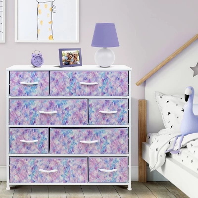 Sorbus Nightstand With Drawers For Home Bedroom Office Purple 3 Sorbus Nightstand With Drawers For Home Bedroom Office Purple