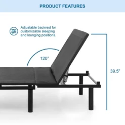 Serene Adjustable Back Support Bed Frame - HOMES: Inside + Out 14 Serene Adjustable Back Support Bed Frame - HOMES: Inside + Out -Baxton Furniture Store GUEST 8e4421c6 022b 44c5 b466 c3e8034c3bdd