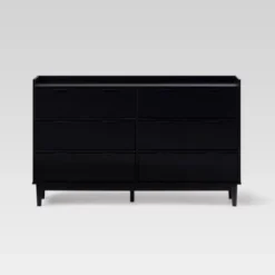 Mid-Century Modern Solid Wood 6 Drawer Double Dresser - Saracina Home 38 Mid-Century Modern Solid Wood 6 Drawer Double Dresser - Saracina Home -Baxton Furniture Store GUEST 90151679 33ac 41ca 9018 ea6b115ba554