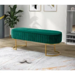 Nina Upholstered Bench For Bedroom | ARTFUL LIVING DESIGN -Baxton Furniture Store GUEST 908e4f1f ff85 4821 9179 c6aa32861b4c