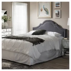 Rita Modern And Contemporary Fabric Upholstered Headboard - Baxton Studio 7 Rita Modern And Contemporary Fabric Upholstered Headboard - Baxton Studio -Baxton Furniture Store GUEST 92230237 6345 4736 95eb 3fed799e4d17