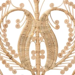 Queen Size Caelinus Rattan Standalone Headboard Natural Brown - Baxton Studio 11 Queen Size Caelinus Rattan Standalone Headboard Natural Brown - Baxton Studio -Baxton Furniture Store GUEST 935e6aeb 2670 471d 8864 682f5975e969