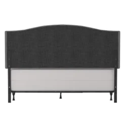 Full/Queen Provence Upholstered Arch Adjustable Tufted Headboard With Frame Glacier Gray Fabric - Hillsdale Furniture -Baxton Furniture Store GUEST 93ea0dda c532 4de0 aea4 514dde65ccf8