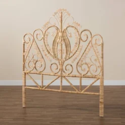 Queen Size Caelinus Rattan Standalone Headboard Natural Brown - Baxton Studio 13 Queen Size Caelinus Rattan Standalone Headboard Natural Brown - Baxton Studio -Baxton Furniture Store GUEST 961cc30e 43bb 4a6e 99be bdf064932fc8