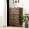 Flam 5 Drawer Chest Natural Walnut/Matte Black - South Shore 2 Flam 5 Drawer Chest Natural Walnut/Matte Black - South Shore -Baxton Furniture Store GUEST 992c1f04 c5b6 4289 bc29 c816204af04c