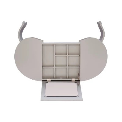 Paloma Vanity Set Silver - Linon 12 Paloma Vanity Set Silver - Linon - Image 10