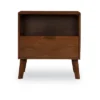 Reid 1 Drawer Nightstand Walnut - Linon 1 Reid 1 Drawer Nightstand Walnut - Linon -Baxton Furniture Store GUEST 9c30180b cb62 45c8 abfa 1a02226bd824