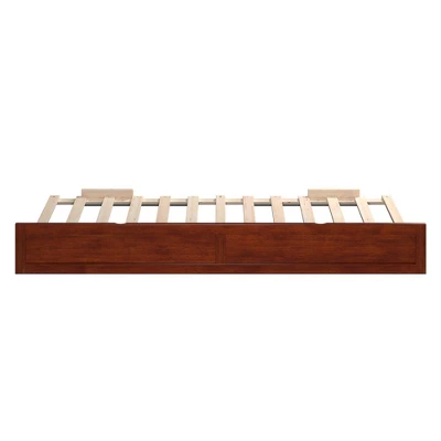 Twin XL Trundle Bed Walnut - AFI 4 Twin XL Trundle Bed Walnut - AFI - Image 2
