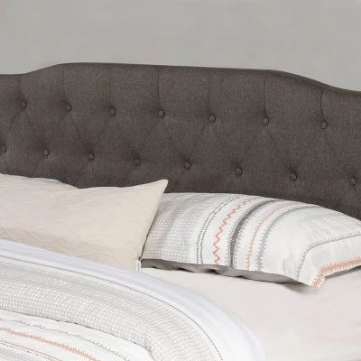 Nicole Upholstered Headboard Stone Fabric/Metal (Frame Not Included) - Hillsdale Furniture 5 Nicole Upholstered Headboard Stone Fabric/Metal (Frame Not Included) - Hillsdale Furniture - Image 3