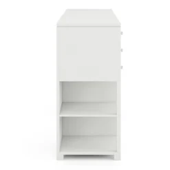 Linsell Glam 6 Drawer Vanity Table Luminous White - MiBasics 7 Linsell Glam 6 Drawer Vanity Table Luminous White - MiBasics -Baxton Furniture Store GUEST a2065dfa 12ee 4c2e a3fb 9811cc25283b