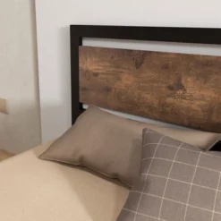 HOMCOM Full Platform Bed Frame With Headboard & Footboard, Strong Metal Slat Support Full Bed Frame W/ Underbed Storage Space, No Box Spring Needed -Baxton Furniture Store GUEST a56ed6da af51 4620 92de abda29d806e1