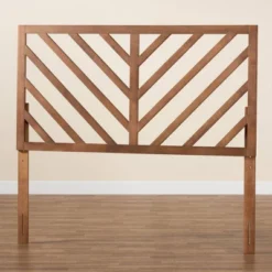 Belisma Wood Headboard Ash Walnut - Baxton Studio -Baxton Furniture Store GUEST a68b0f10 68a1 4690 9068 092d3cd2b706