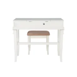 Adler Vanity Set White - Linon -Baxton Furniture Store GUEST a719adae 0e41 4349 a78a 9d6c81f8bf12