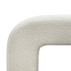 Lily 47" Upholstered Large Bouclé Waterfall Bench Look Storage Bench For Bedroom-The Pop Maison -Baxton Furniture Store GUEST a73d83dd b812 49d2 85c8 dca616bd5c52