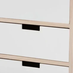 Halian Two-Tone Wood 3 Drawer Nightstand White/Light Brown - Baxton Studio -Baxton Furniture Store GUEST a9bf1a42 a5ed 4dc7 9b29 c14beeef8c2f