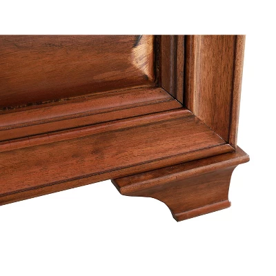 Passion Furniture LaVita 3-Drawer Oak Nightstand (29 In. H X 17 In. W X 24 In. D) 7 Passion Furniture LaVita 3-Drawer Oak Nightstand (29 In. H X 17 In. W X 24 In. D) - Image 5