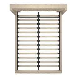 Highland Park Button Tufted Wingback Platform Bed - Inspire Q -Baxton Furniture Store GUEST acbf6626 3c8c 450f 8d92 ab8cf2c1e0d0