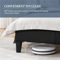 Yaheetech Upholstered Bed Frame With Button-Tufted Headboard 21 Yaheetech Upholstered Bed Frame With Button-Tufted Headboard -Baxton Furniture Store GUEST ae2046a2 a096 4349 b4e0 47b138b3d6f5