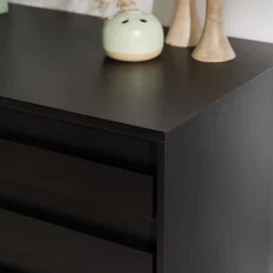 Ilya Solid Wood Modern Panel Front 6 Drawer Dresser - Saracina Home -Baxton Furniture Store GUEST ae96407c b90e 4042 aec3 9dbfbd2bbddb