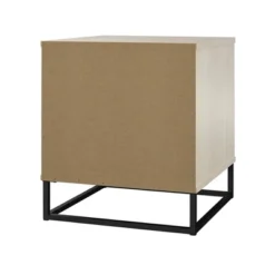 Kelly Nightstand Ivory Oak - Novogratz -Baxton Furniture Store GUEST aea8382e c1eb 4fde 88ed 6ad4f75cb92c