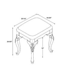 Stacey Bench Cherry Red - Powell Company -Baxton Furniture Store GUEST b002c171 3cc9 42d5 b52c c9a79bdf3dd0