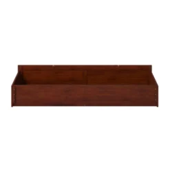 Queen Foot Drawer Walnut - AFI -Baxton Furniture Store GUEST b1a68cee ab40 4f89 befc dab1baccca1e